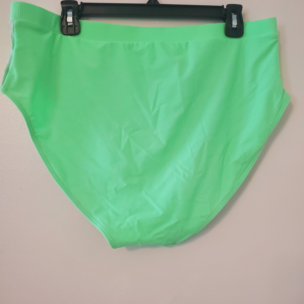 Shein Plus Color Block Neon Bikini Set 3XL - Picture 3 of 6